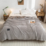 Plaid cocooning grosse maille