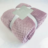 Plaid en flanelle rose