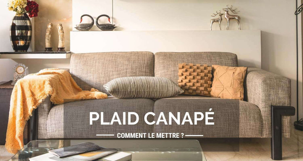 Wie legt man eine Decke auf das Sofa? & Meilleur Plaid