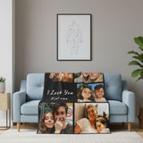 Plaid Personnalisé 5 photos