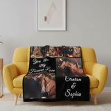 plaid personnalisée prénoms