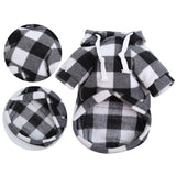 Pull plaid chien