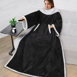 Langer karierter Pullover