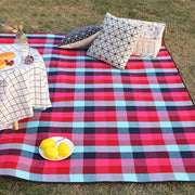 plaid camping