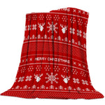 plaid de noël polaire