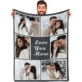 Plaid personnalisé couple