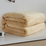 plaid polaire pas cher beige