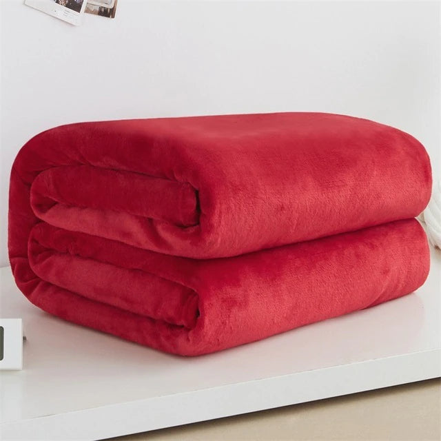 Plaid polaire chaud