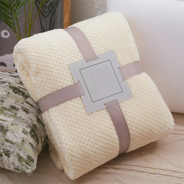 Plaid polaire moelleux