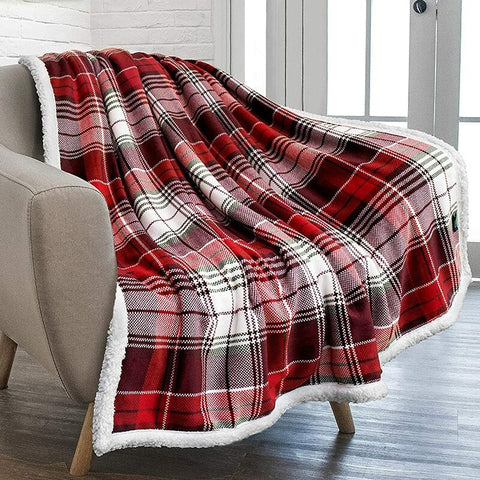 Plaid ecossais rouge