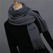Echarpe plaid homme cachemire