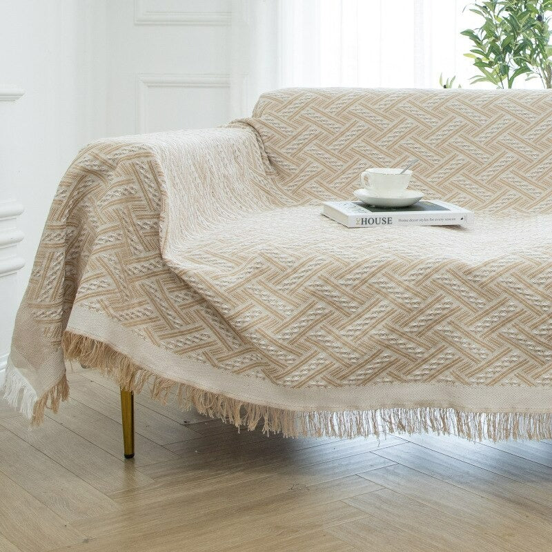 Plaid canapé déco